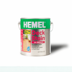 Hemel Deck Stain White - Deck Verniği