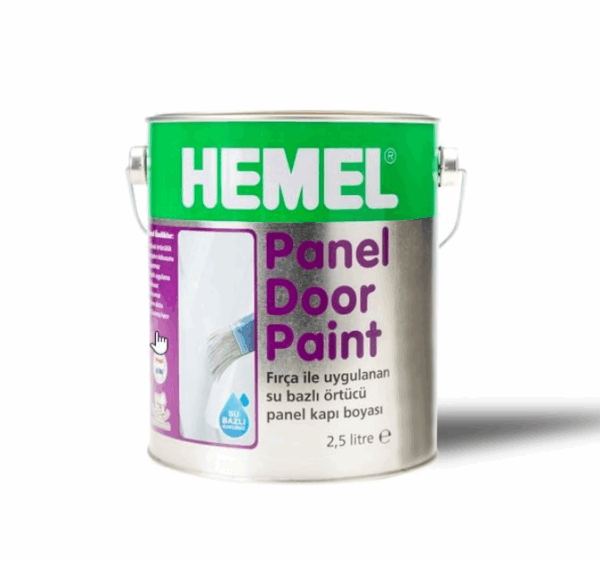 Hemel Panel Door Paint - Polar White Beyaz
