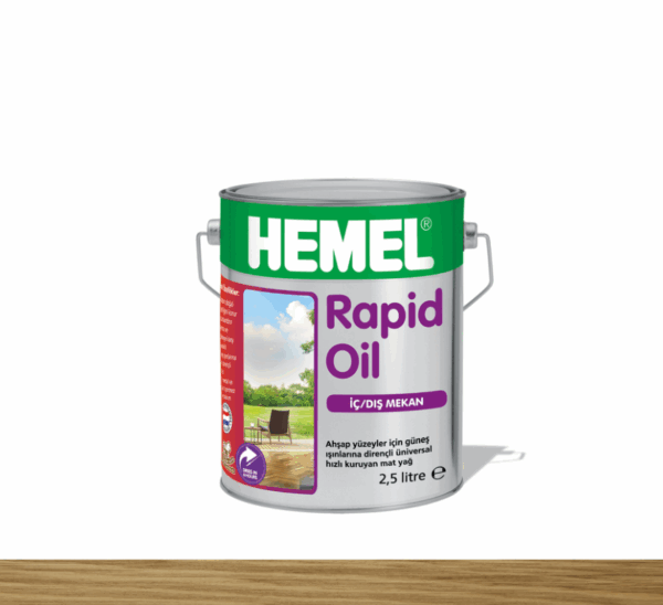Hemel Rapid Oil - Brown - Hızlı Kuruyan Yağ