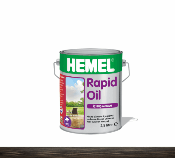 Hemel Rapid Oil - Coffee - Hızlı Kuruyan Yağ