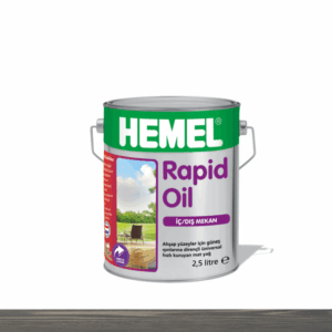 Hemel Rapid Oil - Gray - Hızlı Kuruyan Yağ