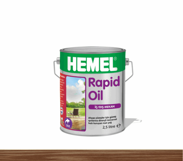 Hemel Rapid Oil - Teak - Hızlı Kuruyan Yağ