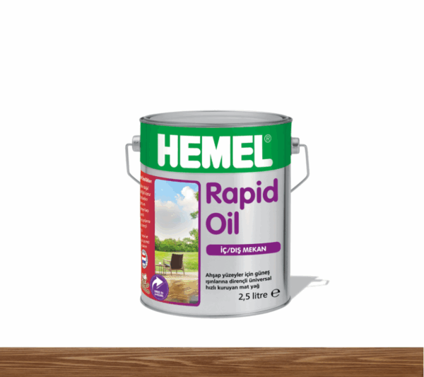 Hemel Rapid Oil - Walnut - Hızlı Kuruyan Yağ