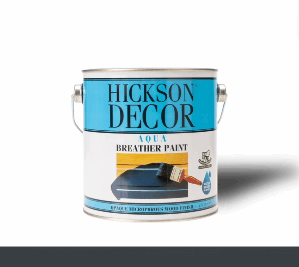 Hickson Decor Aqua Breather Paint Antrasit Gri Ahşap Boyası