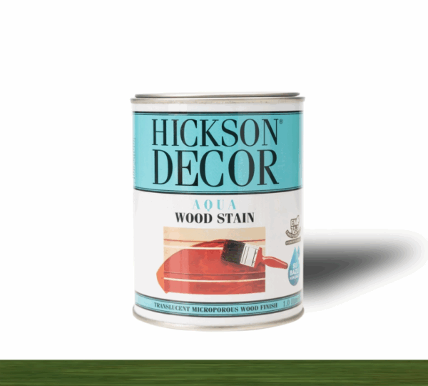 Hickson Decor Ultra Aqua Wood Stain Olive - Renkli Ahşap Vernik