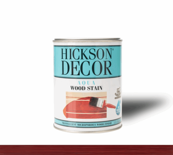 Hickson Decor Ultra Aqua Wood Stain Rosewood - Renkli Ahşap Vernik