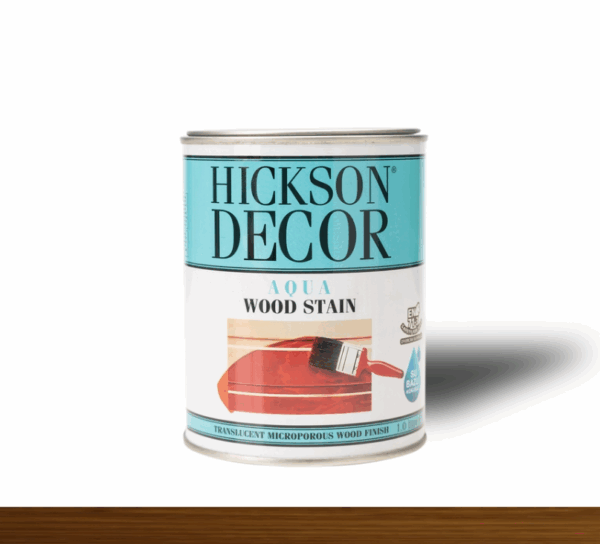 Hickson Decor Ultra Aqua Wood Stain Tanatone Brown - Renkli Ahşap Vernik