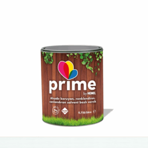 Prime Solvent Bazlı Ahşap Boya- Beyaz