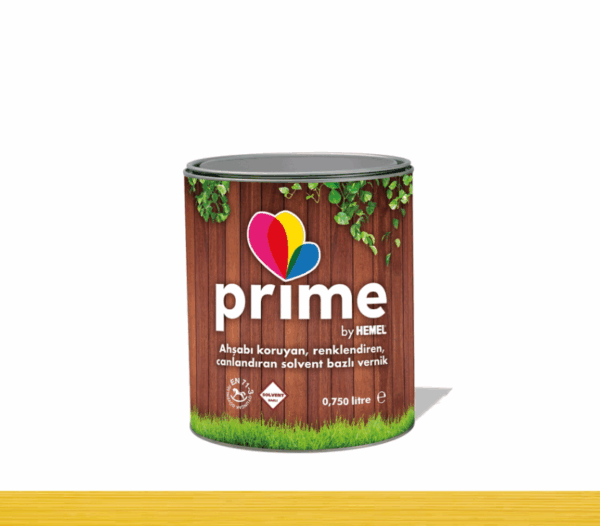 Prime Solvent Bazlı Ahşap Vernik - Çam