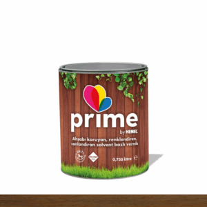 Prime Solvent Bazlı Ahşap Vernik - Ceviz