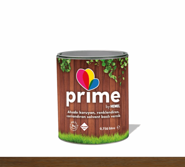 Prime Solvent Bazlı Ahşap Vernik - Ceviz