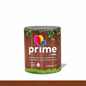 Prime Solvent Bazlı Ahşap Vernik - Fındık