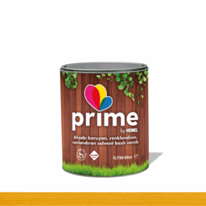 Prime Solvent Bazlı Ahşap Vernik - Natürel