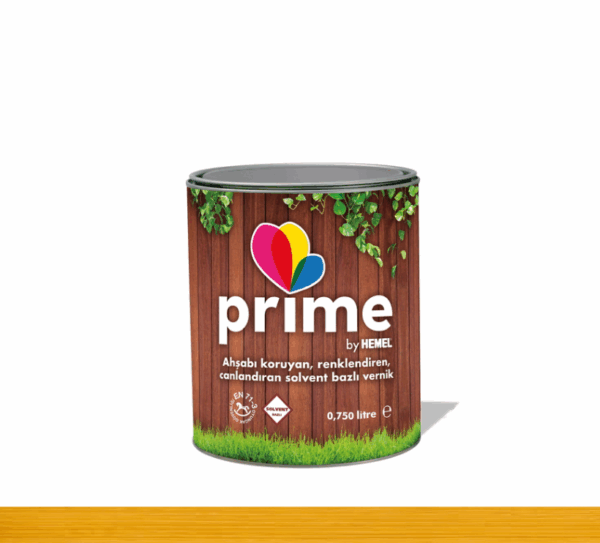 Prime Solvent Bazlı Ahşap Vernik - Natürel