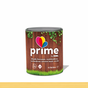 Prime Solvent Bazlı Ahşap Vernik - Şeffaf